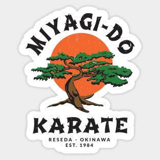 Miyagi-Do Karate   Reseda - Okinawa Est. 1984 Sticker